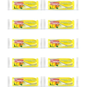 Limon 55x60 Büzgülü Çöp Poşeti 10 Adet
