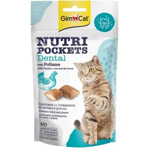 Nutri Pockets Dental Kedi Ödül Maması 60 gr Tavuk Lezzetinde Yetişkin Kediler İçin