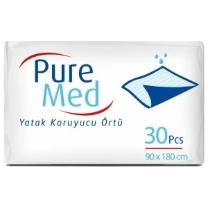 Puremed Yatak Koruyucu Örtü 90X180 cm 30 Adet