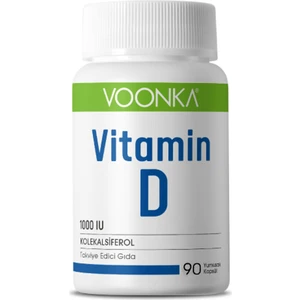 Vitamin D İçeren Takviye Edici Gıda 90 Yumuşak Kapsül 1000 IU