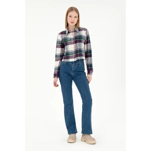 U.S. Polo Assn. Kadın Mavi Pantolon (Jean) 50295426-Dn0022