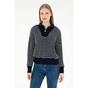 U.S. Polo Assn. Kadın Lacivert Kazak /triko 50293035-VR033