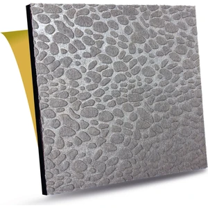 Gri Embos Keçe Ses ve Isı Yalıtım Paneli 40X40 cm