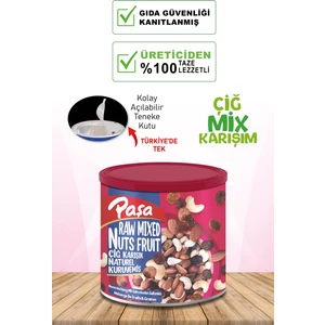 Çiğ Karışık Naturel Kuruyemiş Teneke Kutu 150 gr