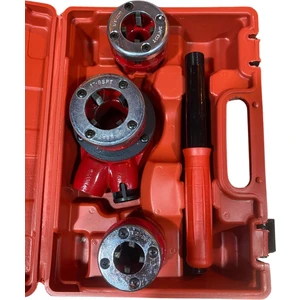 Mekanik Kollu Boru Pafta Takımı Çantalı 1/2" - 1"