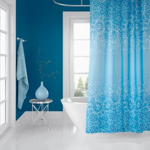 Banyo Perdesi 2x120x200 Tek Kanat Duş Perdesi Halka Hediyeli Duşakabin Perdesi Duşakabin Perdesi 6303