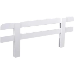 Meltem Beyaz Karyola Korkuluk | 90x35 cm | Çıtalı MDF | 18 mm | Çocuk Yatak Koruma Bariyeri