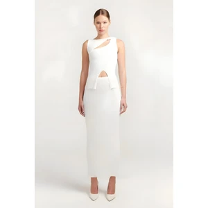 Cng Moda Scuba Kumaş Kalem Etek