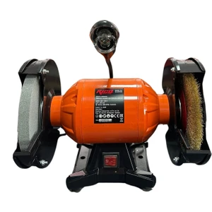 024-RC0006 Profesyonel Taş Motoru Işıklı Tel Fırçalı 600W 200 mm