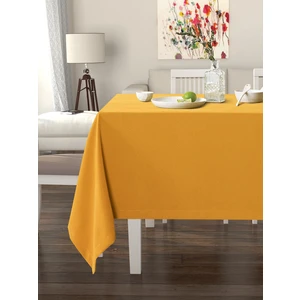 PASTEL Kadife Çiçeği Rengi Masa Örtüsü Kadife Dokulu Leke Tutmaz