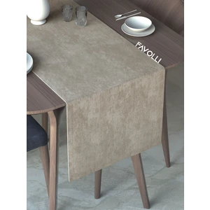 Keten Rengi Kadife Dokulu Runner Dream Series 40 x 140