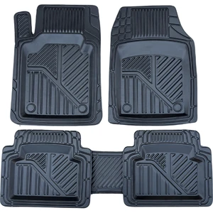 Ford Ranger 2006-2014 4d Maxi Havuzlu Pandora Siyah Oto Paspas