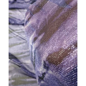 Ince Esnek Tül Mor Siyah Renklerde En: 120