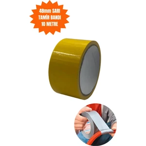 Kupa 48 mm Sarı Tamir Bandı 10 Metre