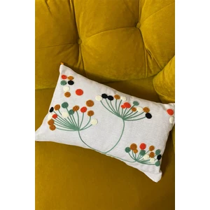 Punch Nakışlı Kırlent Kılıfı