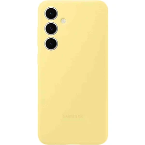 Galaxy S24 Fe Silikon Kılıf Sarı