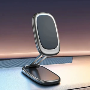 360° Dönebilen Alüminyum Alaşımlı Araba Telefon Tutucu Katlanabilir Manyetik  Navigasyon Braketi