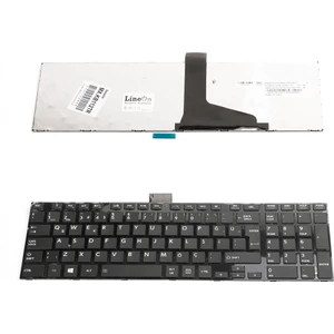 Toshiba Satellite L850 Klavye Tuş Takımı Çıtalı Siyah