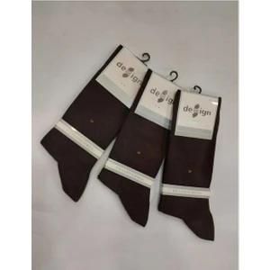 Erkek Pamuklu  Naylonsuz Dikişsiz Cotton Çorap 3'lü