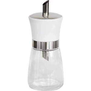 Toz-Dökme Şekerlik - Akıtmalı Şekerlik, Cam Şekerlik - 180 ml Beyaz