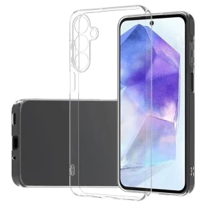 Samsung Galaxy A26 ile Uyumlu Kılıf Şeffaf Kamera Korumalı Esnek Silikon Telefon Kılıfı Kapak