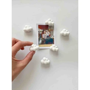 6 Lı Bulut Buzdolabı Magnet