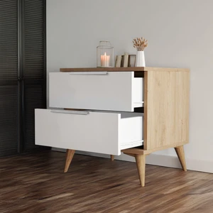 Pramo Mobilya Winter İki Çekmeceli Komodin