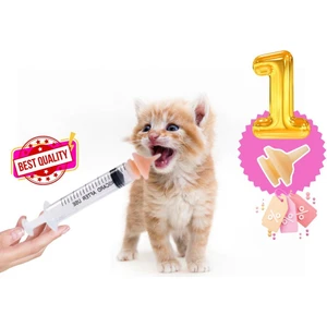 Evcil Hayvan Mini Silikon Meme Yavru Kedi Köpek Hamster Emzik Biberon 1 Adet