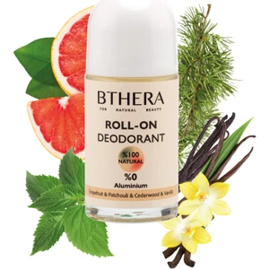 Doğal Roll-On Deodorant Vanilya-Greyfurt-Paçuli-Sedir %100NATURAL-50ML
