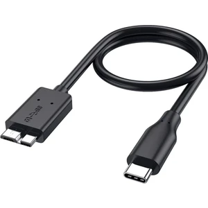BK Teknoloji USB Type-C To USB 3.0 Micro-B Şarj ve Data Kablosu 50CM