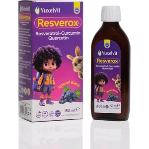 Resverox | Resveratrol-Kurkumin-Kuersetin Şurup 150 ml
