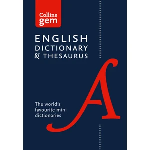 Harper Collins Collins Gem English Dictionary And Thesaurus