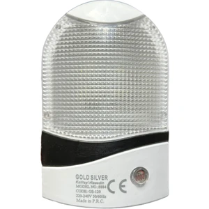 Gold Silver GS-120 Fotoselli Gece Lambası Fiş Priz (Beyaz Işık)