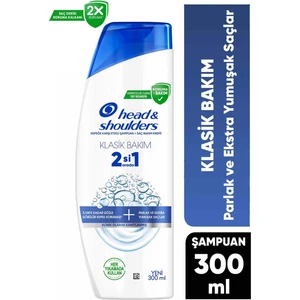 Klasik Bakım 2'si 1 Arada Şampuan 300 ml