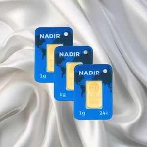LEVA GOLD 3 Adet 1 gr 24 Ayar Nadir Gram Altın