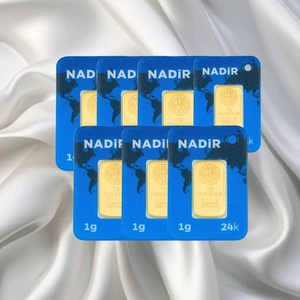 LEVA GOLD 7 Adet 1 gr 24 Ayar Nadir Gram Altın