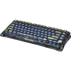 Mercury K1 Lite Rgb Kablosuz Mekanik Gaming Klavye, Ingilizce Q, Transparan Siyah