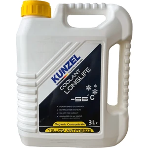 Antifriz Organik Konsantre -56° Sarı /yellow 3 Lt