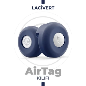 Airtag Uyumlu Köpek ve Kedi Tasma Kılıfı Tam Koruma Klasik Yumuşak Soft Silikon Airtag Kılıfı