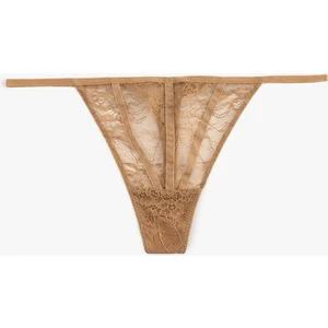 Transparan Dantelli String Külot