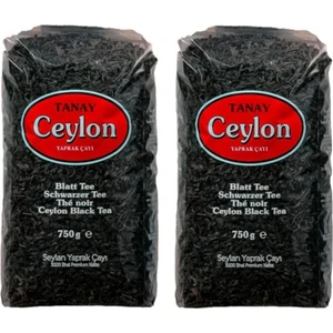 Seylan Yaprak Çayı (Ceylon Çay 750 Gr) x 2 Adet YENİ SAĞLAM KOLİSİN DE