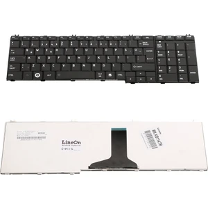 Toshiba Satellite C660-1K7 Notebook Klavye Siyah