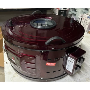 Kover Sülale Boy Termestatlı Çift Tepsili Davul Fırın