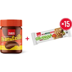 Peanutzilla x1+ Antep Fıstıklı Granola Bar x15