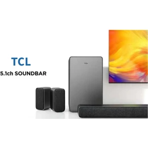 Premium Tcl Soundbar Dolby Audio Kablosuz Subwoofer 430W Güç