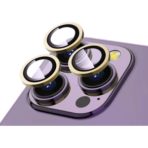 ZORE Apple iPhone 14 Pro Max Uyumlu Cl-12 Premium Safir Parmak Izi Bırakmayan Anti-Reflective Kamera