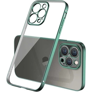 ZORE Apple iPhone 13 Pro Max Kılıf Gbox Kapak-Koyu Yeşil