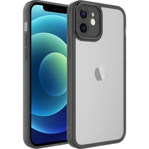ZORE Apple iPhone 11 Uyumlu Kamera Korumalı Transparan  Post Kapak-Siyah