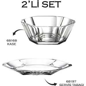 2'li Set 68168 KASE-68197 Kase Sunumluk Set
