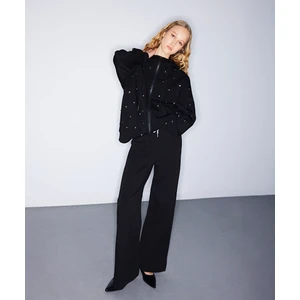 Elastik Bel Nervür Dikişli Pantolon TS1250003122001